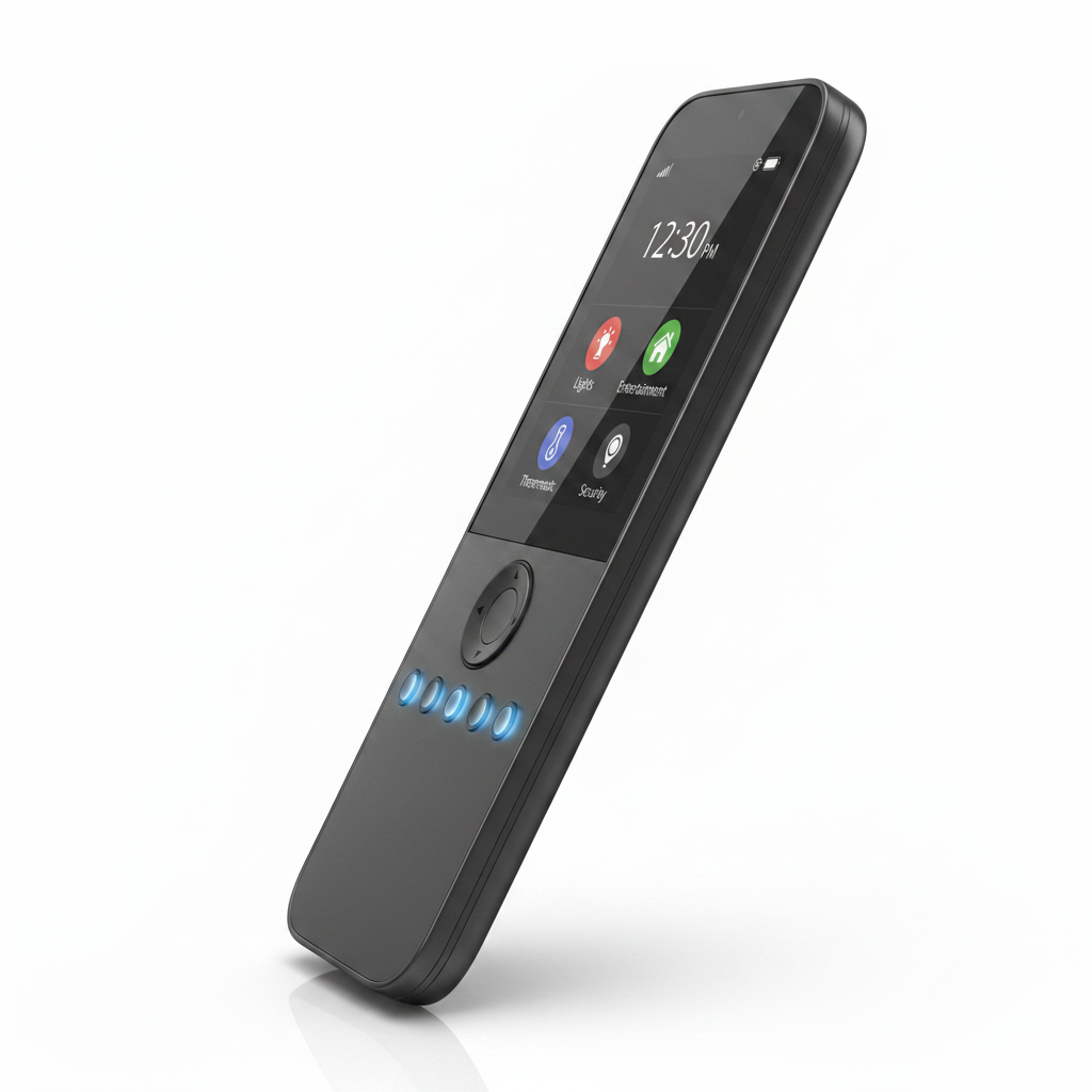 Control Remoto SmartHome - Vista lateral